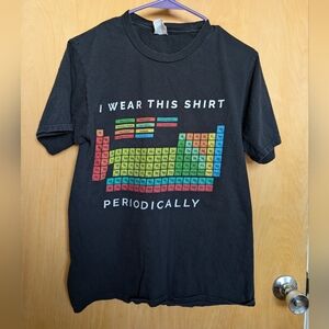 Vintage Periodic Table Chemistry Nerd Tee